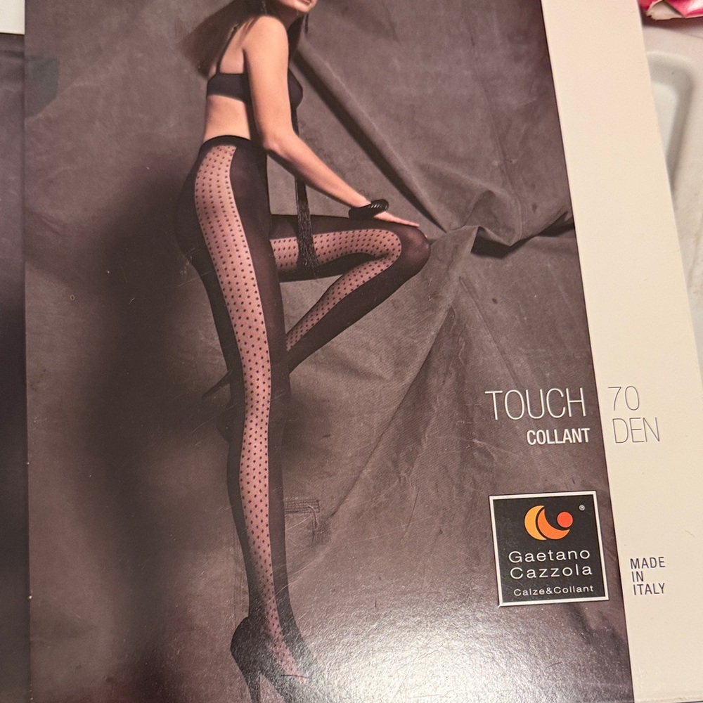 Black Polka Dot Tights